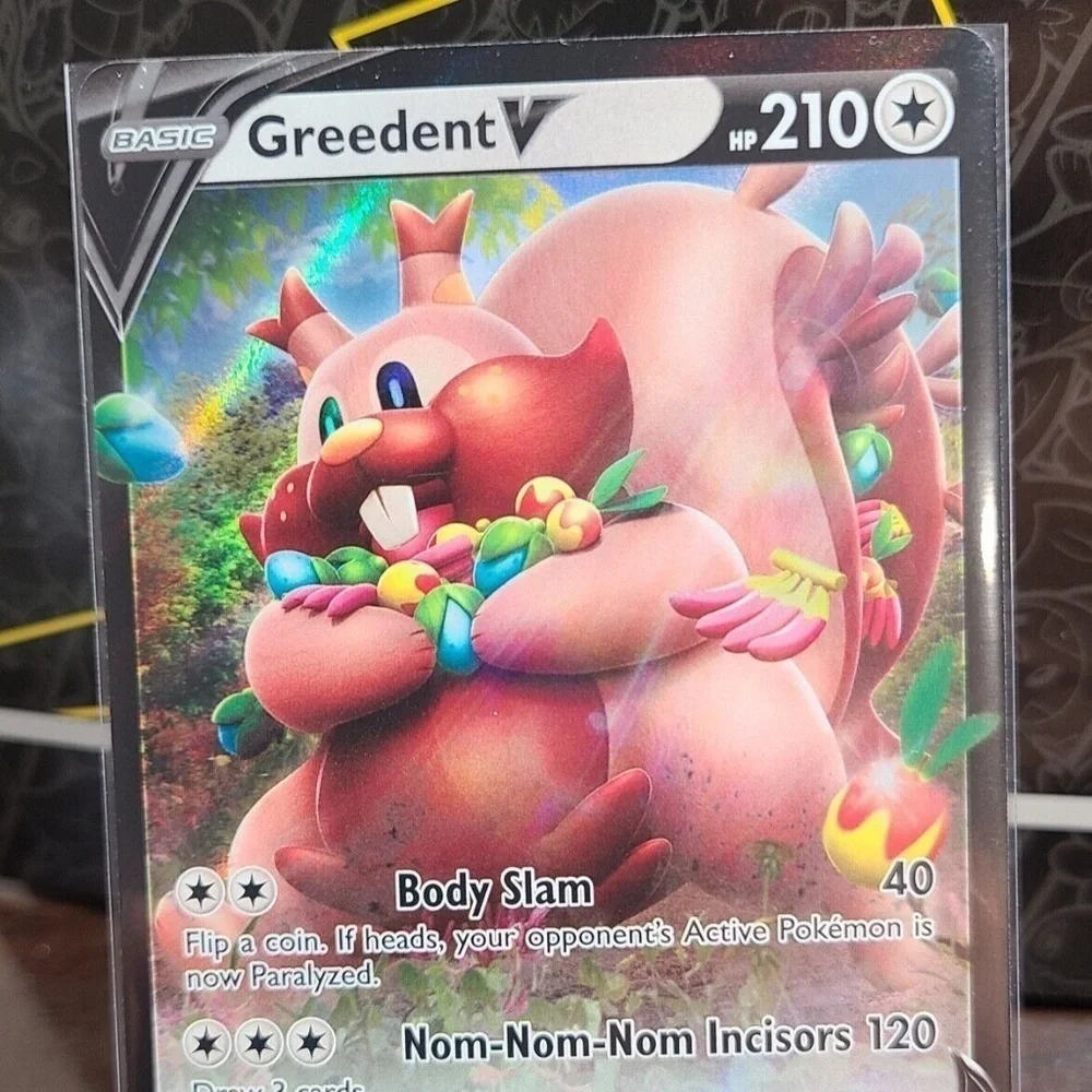 Greedent V Fusion Strike 217/264 Holo Ultra Rare